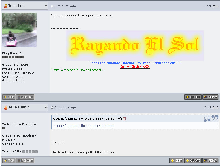 Trolling Green Day Community