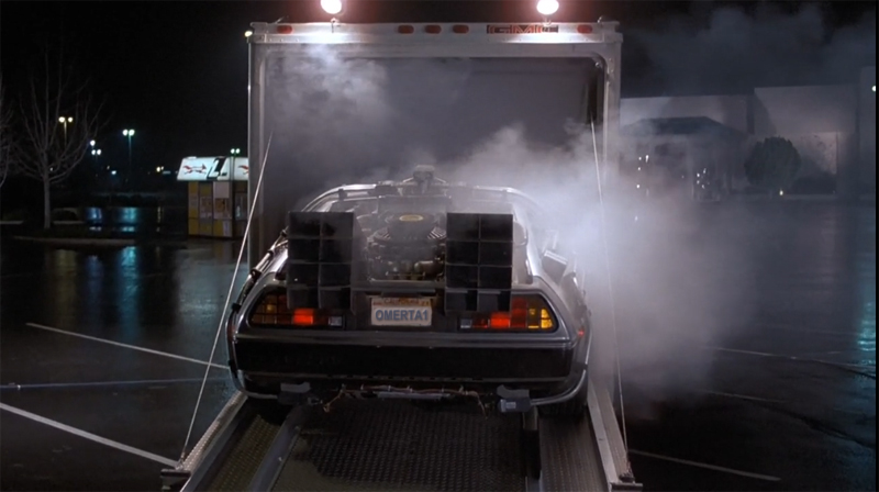 Back to the Future: My Way - The DeLorean with custom OMERTA plate