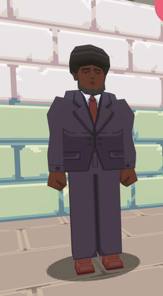 Screenshot of Say No! More character creation screen