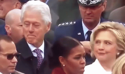 Bill Clinton perving on Ivanka Trump